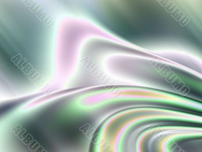 Dramatic Blends Abstract Design