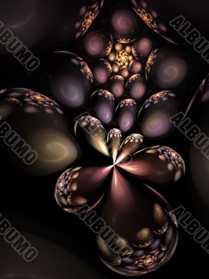 Bubble Blendings Abstract Background