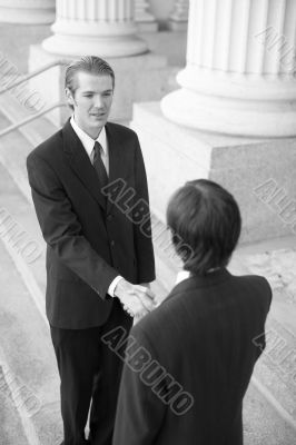 business handshake
