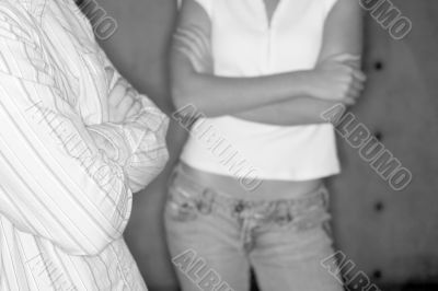 young man and young woman