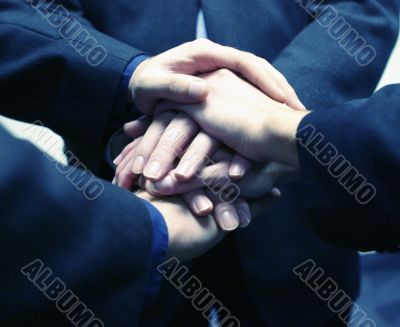 Business hands