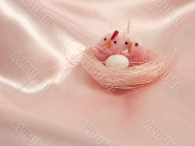 Pink chicks