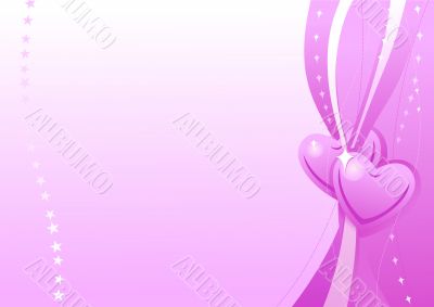 Valentine pink wallpaper