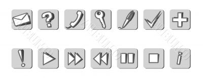 Set of vector icons 1