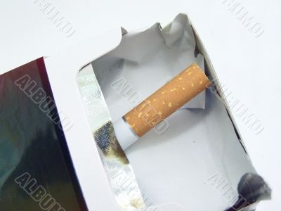 last cigarette in the pack