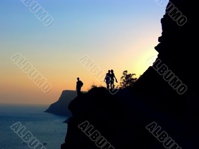 Romantic sunset