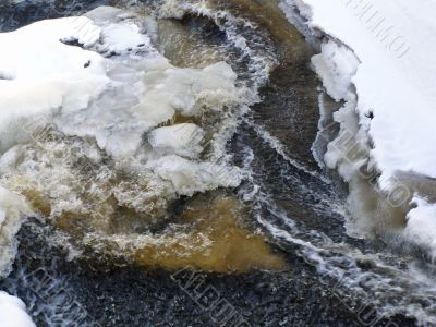 Waves in snow