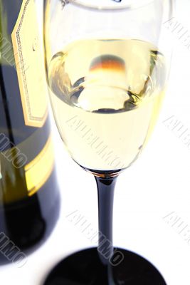 Glass of wine
