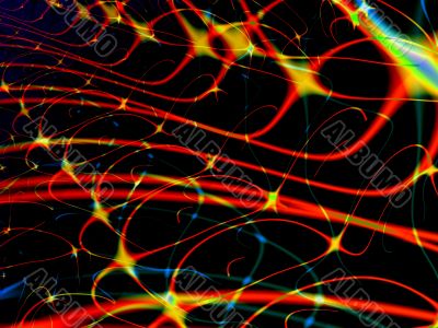 an abstract background