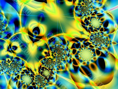 an abstract background