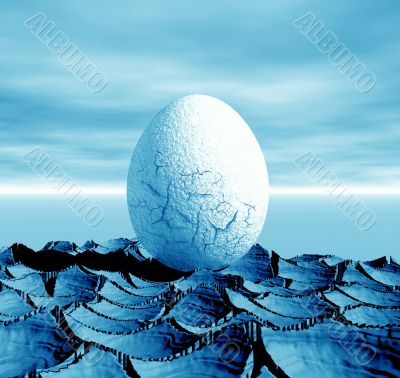  One egg.
