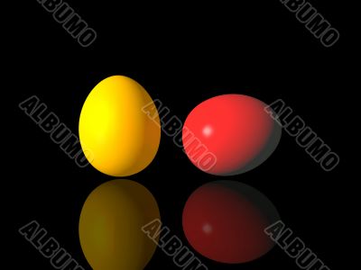 Easter eggs