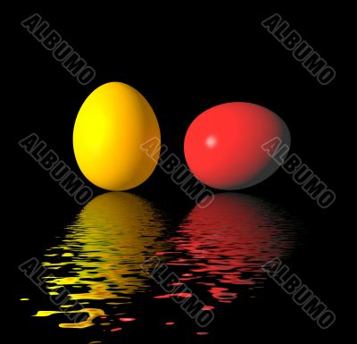 Easter eggs