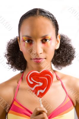 Colorful valentine