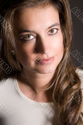 Beautiful brunette