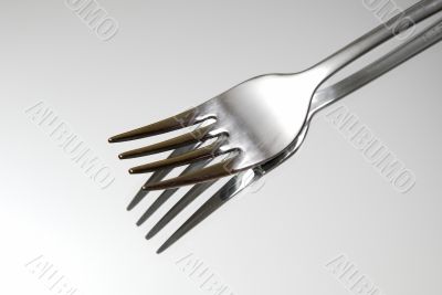 Fork on a mirrow
