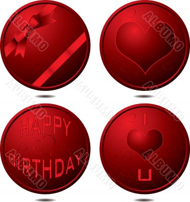 birthday button