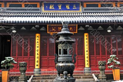 Chinese buddhist shrine