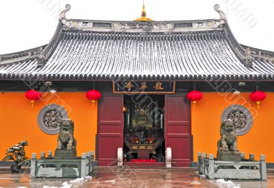 Chinese buddhist shrine