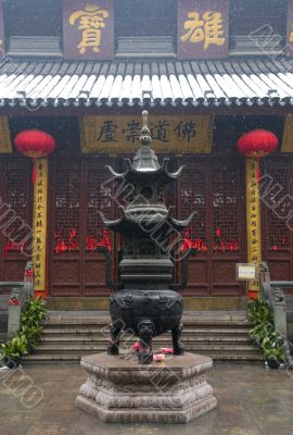 Chinese buddhist shrine