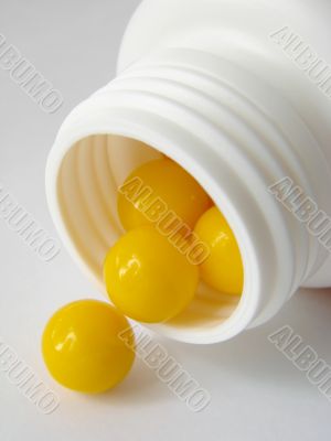 yellow pills