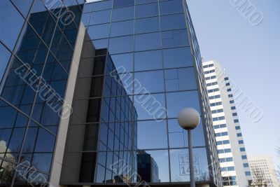 glass buildings