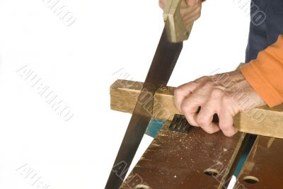 sawing