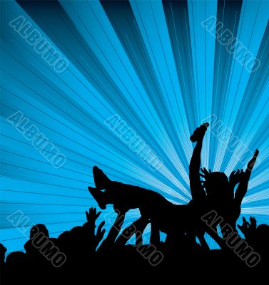 crowd surf