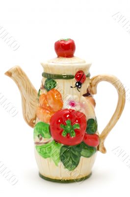 Colored teapot