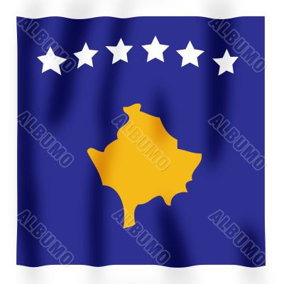 Kosovan flag 2