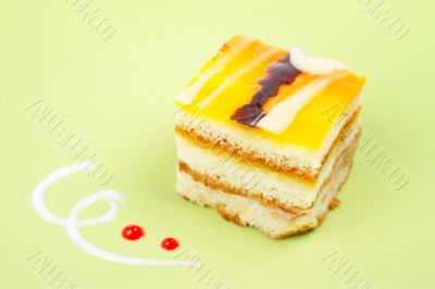 Delicious cake