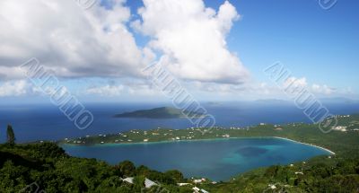 Magen`s Bay in St Thomas