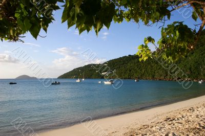 Beach and Bay in St Thomas