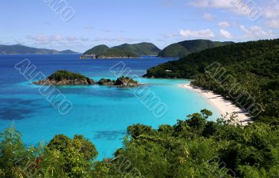 Trunk Bay in St John