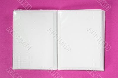 Photo Album with copy space