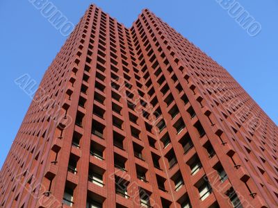 up-stairs building