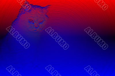 abstract background scene