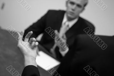business discussion