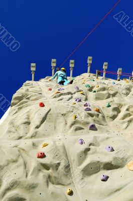 Rock climbing wall 3