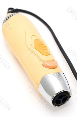 Orange hair-drier