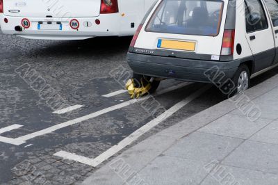 Wrong parking