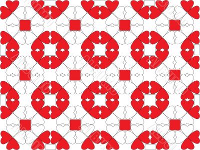ABSTRACT HEARTS BACKGROUND