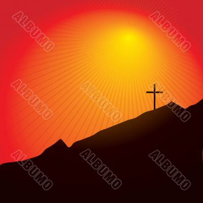 easter cross