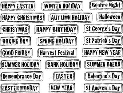 hiliday stamps