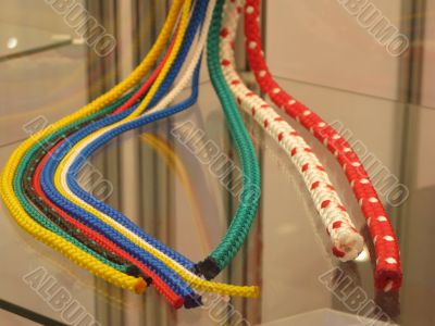 Coloured ropes