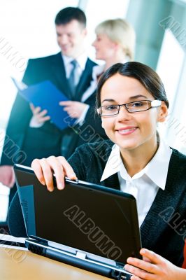 Attractive office worker