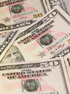 Dollars background