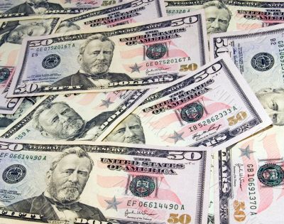 Dollars background