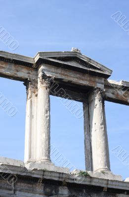 Zeus temple gates