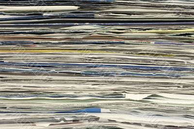 Stack of papers